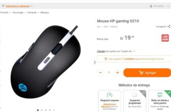 Mouse HP Gaming G210 en Promart