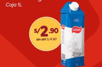 Leche VÁLIDA UHT Entera o Light – Caja 1L