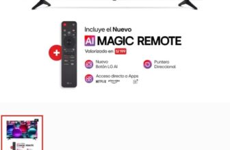¡Gran oferta! Televisor LG 65″ UHD 4K con Magic Remote