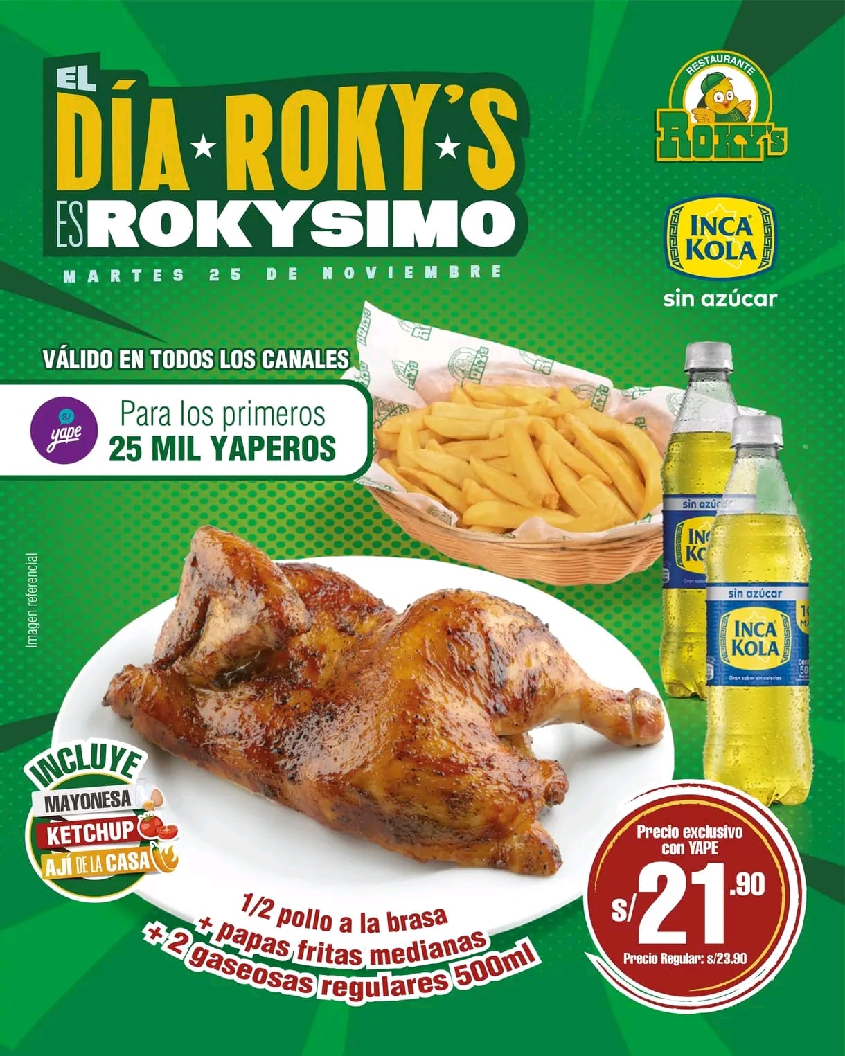 ¡Día Roky’s! Oferta Especial