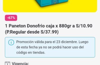 ¡Gran oferta en Panetón Donofrio!