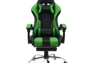Silla Gamer Kuzler Verde Masajeador