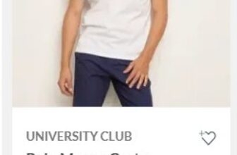 Polo University Club Manga Corta en oferta