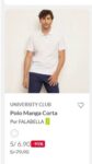 Polo University Club Manga Corta en oferta