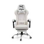 Silla Gamer Kuzler Blanca Masajeador