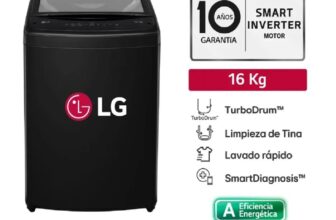 Lavadora LG WT16OBVTB 16 kg