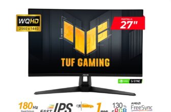MONITOR ASUS TUF GAMING 27″