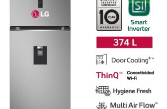 Refrigeradora LG 374LT Door Cooling+
