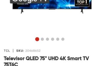 ¡Gran oferta en televisor QLED de 75″!