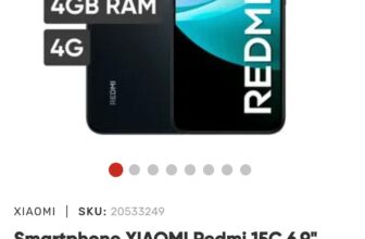 ¡Increíble Smartphone Xiaomi Redmi 15C a buen precio!