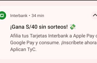 ¡Gana S/40 sin sorteos en Interbank! 🎉