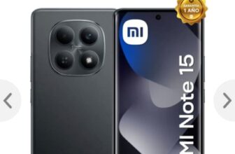 ¡Increíble oportunidad! Celular Redmi Note 15 Black a solo S/ 649!