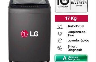 Lavadora LG 17KG Turbodrum WT17BVTB