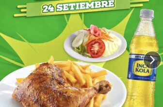 ¡Disfruta 1/4 de Pollo + Guarniciones por solo S/8.90!