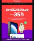 ¡Últimas Horas! Hasta 35% OFF
