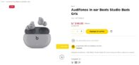 ¡Gran Oferta en Audífonos In Ear Beats Studio Buds Grises!