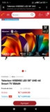 Televisor HISENSE LED 58″ UHD 4K Smart TV 58A6N – Oferta Especial