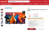 Televisor HISENSE QLED 65″ UHD 4K Smart TV 65Q6N en Oferta