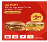 ¡OFERTA ESPECIAL DE HAMBURGUESAS!