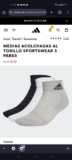 Medias Acolchadas al Tobillo Sportswear 3 Pares