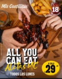 ¡All You Can Eat Alitas MC en Mis Costillitas!