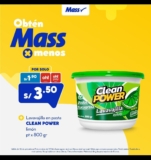 Oferta en Tienda MASS: Lavavajilla Clean Power a S/ 1.90