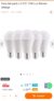Foco LED Pack x 5 E27 15W Luz Blanca – Oferta Especial
