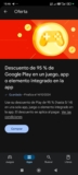 95% de Descuento en Google Play