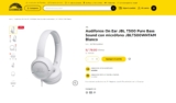 Audífonos On Ear JBL T500 Pure Bass Sound en oferta