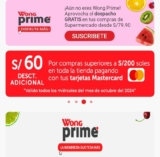 Descuento en Wong Prime