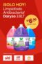 ¡SÓLO HOY! Limpia-todo Antibacterial Daryza 3.8LT