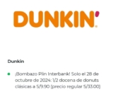 ¡Bombazo Plin en Dunkin!