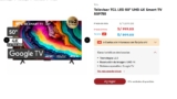 Televisor TCL LED 50″ UHD 4K Smart TV 50P755 en oferta
