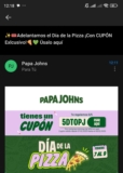 ¡Aprovecha el Día de la Pizza con CUPÓN Exclusivo!