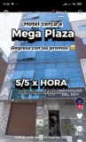 Promoción Hotel cerca a Mega Plaza