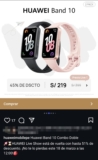 Oferta HUAWEI Band 10 – Combo Doble
