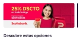 25% de Descuento en toda la App de PedidosYa