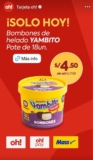 ¡Solo Hoy! Bombones de Helado Yambito