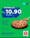 Bombazo PLIN: Pizza Grande a un Precio Increíble