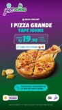 Promoción Especial: 1 Pizza Grande por S/ 19.90