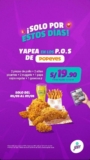 ¡Solo por estos días! Promoción en Popeyes