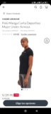 Polo Manga Corta Deportivo Mujer Under Armour – 70% de Descuento