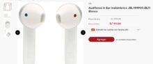 Audífonos In Ear Inalámbrico JBL MM900JBL11 Blanco