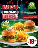 Promo Hamburguesas Martes 10