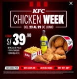 ¡Semana del Pollo en KFC!