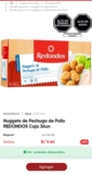 Nuggets de Pechuga de Pollo REDONDOS Caja 36un – 40% de Descuento