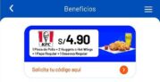 Oferta KFC: Combo Especial por S/4.90