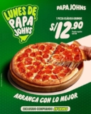 Lunes de Pizza en Papa John’s