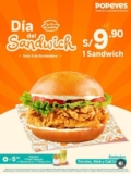 Día del Sandwich en Popeyes