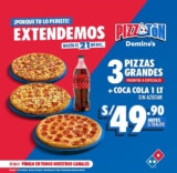 ¡Extensión de la Oferta Pizzatón de Domino’s!